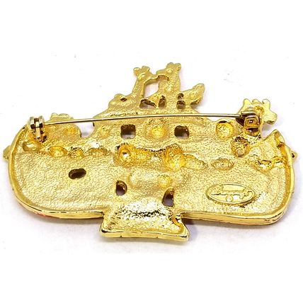 Danecraft Noah's Ark Christmas 2 3/8" Pin/Brooch Religious Animals Bible (DM1)