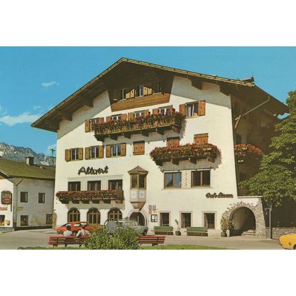 Gotzens Bei Innsbruck Gasthof Altwirt Austria Postcard