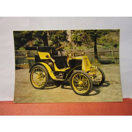 1901 RENAULT veteran car at Cheddar museum unused vintage postcard dated 1969 #