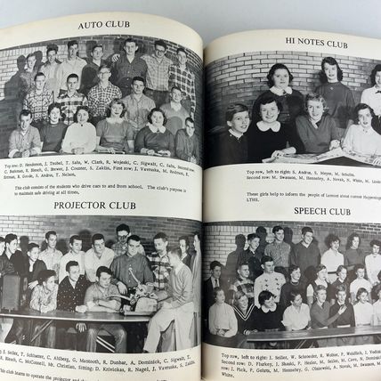 Lemont Township High School IL Keepotawn 1955 Yearbook