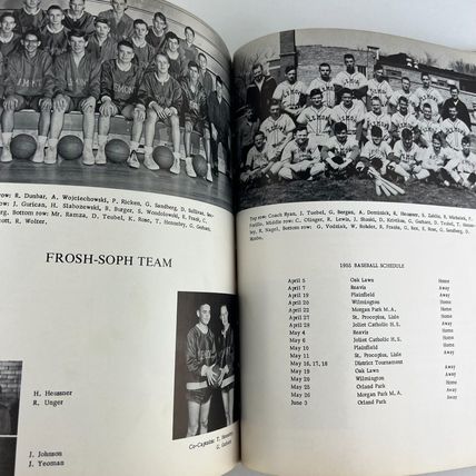 Lemont Township High School IL Keepotawn 1955 Yearbook