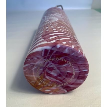 Stainless Steel Insulated Bottle 25oz HOT COLD Pink Abstract Art Watercolor Lid