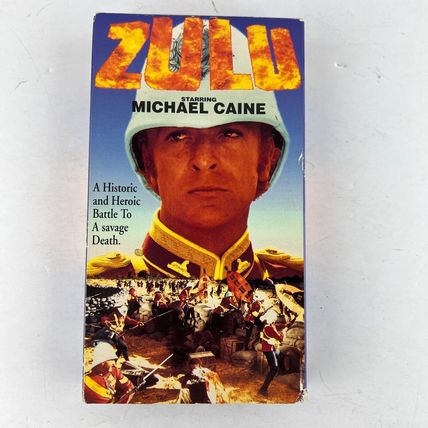 ZULU VHS Video Tape Michael Caine, Stanley Baker, Jack Hawkins