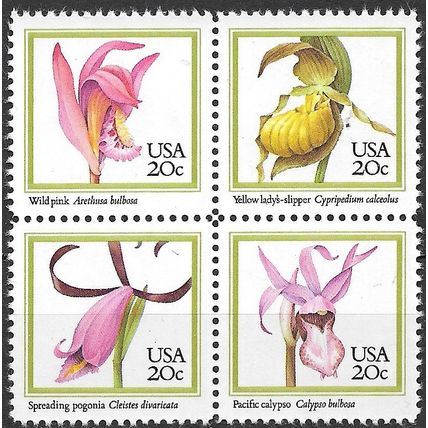 1984 Michel 1683/1686 - MNH (**) - Block of 4