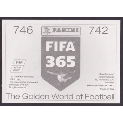 Panini Stickers 2016 FIFA 365 #742 (742 - 746) Shatov - Fayzulin (FC Zenit)