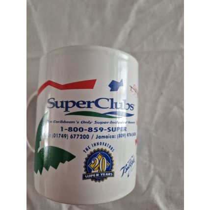 Super Clubs 20th Anniversary Mug