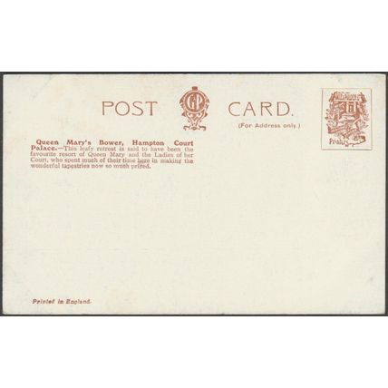 Queen Mary's Bower, Hampton Court Palace, Middlesex, c.1910s - Gale & Polden PC