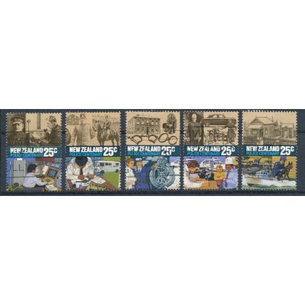 Centenary of NZ Police - New Zealand 1986 - F H - SG 1384/8