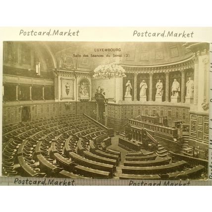 LUXEMBOURG - Salle des Seances du Senat UNC