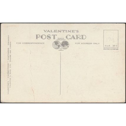 Sharpham House, River Dart, Devon, 1936 - Valentine's Postcard