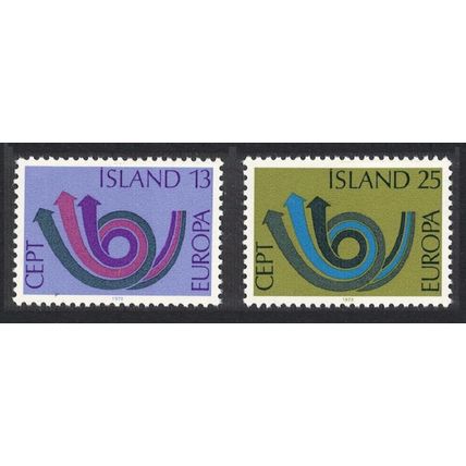 Iceland Europa 2v 1973 MNH SG#502-503