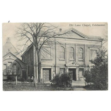 Eld Lane Chapel, Colchester, Essex, Postcard.