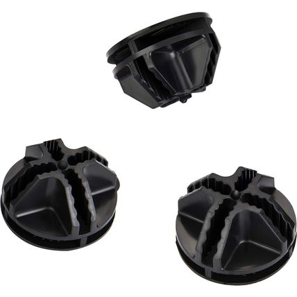 30 PCS Wire Cube Connectors, Plastic Corner Connectors for DIY Cube Storage Shel