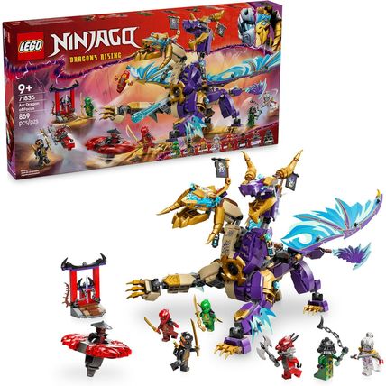 LEGO NINJAGO Arc Dragon of Focus Battle Playset - Kids Toy for Ages 9 and up - B