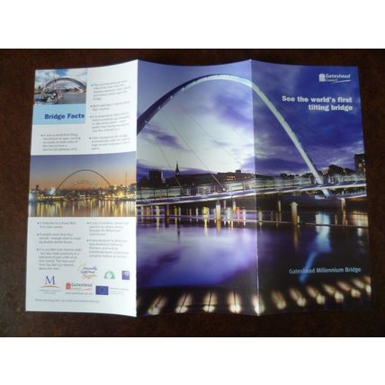 2002 GB 53rd NEPA Convention illustrated cover Gateshead Millenium Bridge SG2149