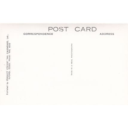 EC893 LONDON - HIGHAMS PARK- THE LAKE . R/P POSTCARD