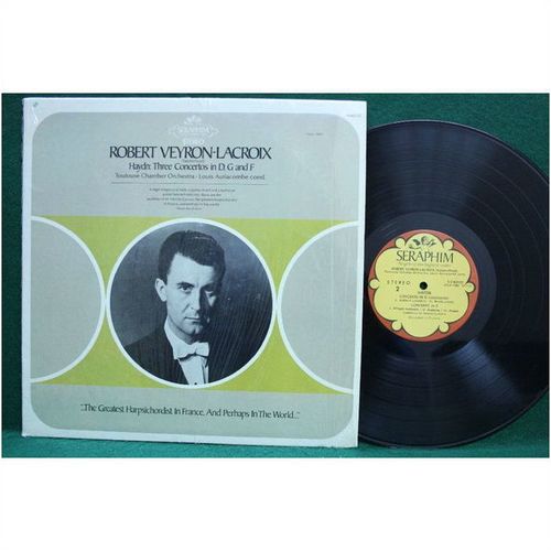 Veyron-Lacroix/Auriacombe  - Haydn: 3 Concertos in A/G/F - S 60132 - EX-