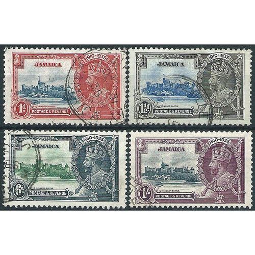 Jamaica 1935 SG14-117 Silver Jubilee Set Fine/Very Fine Used . ..