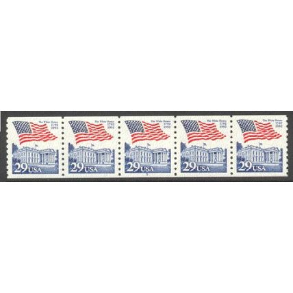 2609 29c U.S. Flag Over White House Fine MNH PNC 8/5 V0444