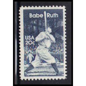 2046 20c Babe Ruth Fine MNH Dry Gum RA2463