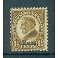 659 1 1/2c Warren G. Harding Average Plus MNH C3325