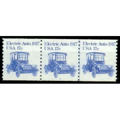 1906 17c Electric Auto Very Fine MNH Dry Gum PNC 5/3 G0427