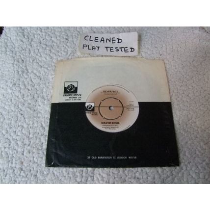 David Soul - silver lady - 7" vinyl single