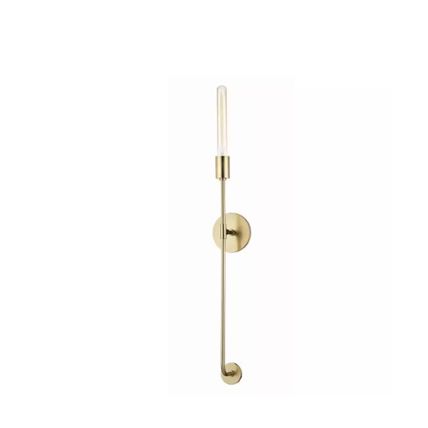 MITZI Dylan 1-Light Aged Brass Wall Sconce