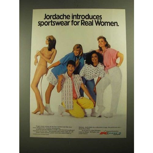 1987 Jordache Sportswear Ad - Sportswear for Real Women