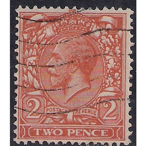 GB 1924 - 26 KGV 2d Orange Die 2 SG 421 Wmk 111 ( G1440 )