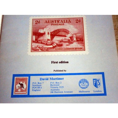 The Colour Catalogue Of Australian Stamps 1st Edition 1976