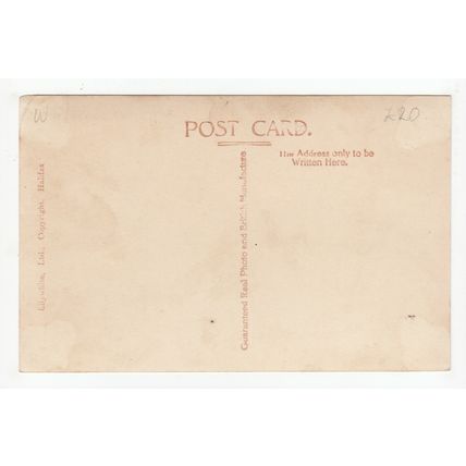 Church Street Post Office Slaidburn Postcard RP Lancashire