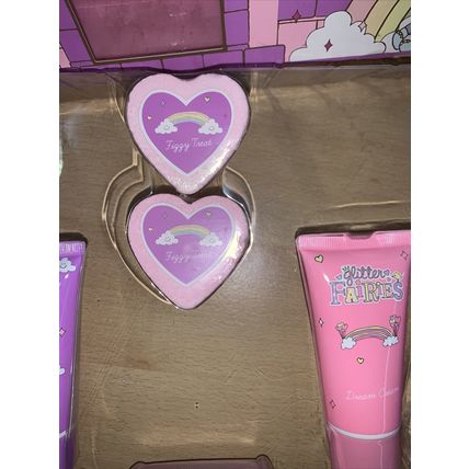 New Kids Glitter Fairies Castle Bath Gift Set *damaged Box/packaging
