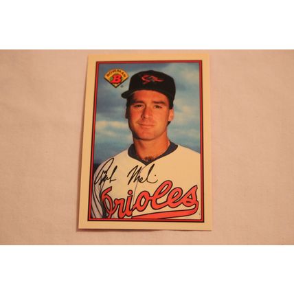 Bob Melvin 1989 Bowman TIFFANY NO. 8