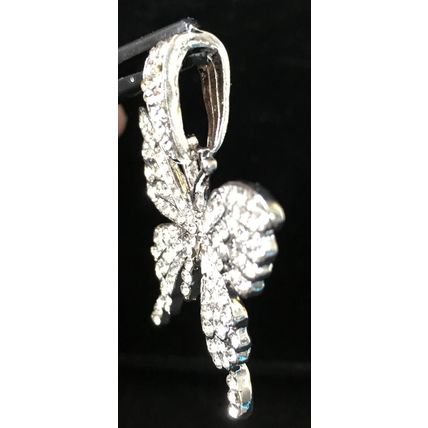 Necklace Big Rhinestone Butterfly Pendant #107 USA SellerItem