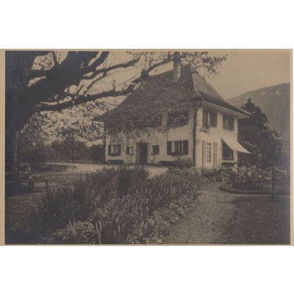 Camp Manor Farm Interlaken Switzerland Old Postcard