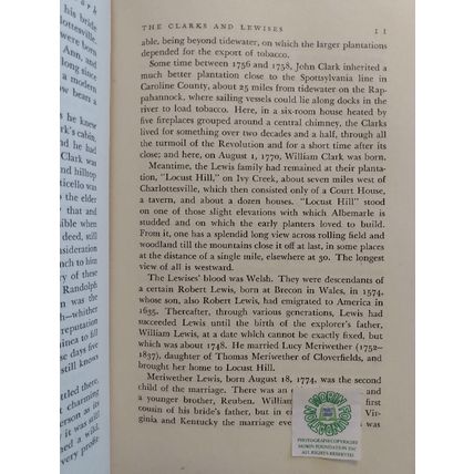 LEWIS & CLARK PARTNERS IN DISCOVERY by JOHN BAKELESS 1947 ILLUSTRATED HARDCOVER