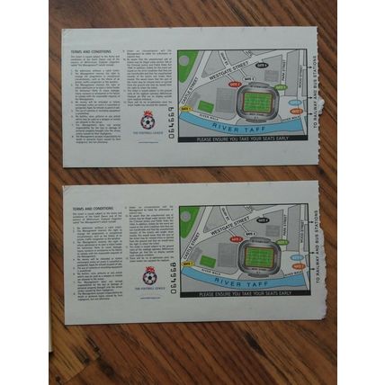 2002 League Cup Final Programme, Pair of Tickets & Pamphlet – Blackburn v Spurs
