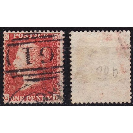 ENGLAND GREAT BRITAIN [1850] MiNr 0008 B ( O/used ) [01]