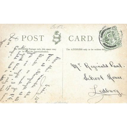 On The Palace Pier - BRIGHTON - Sussex - 1907 Original Postcard (100STC)