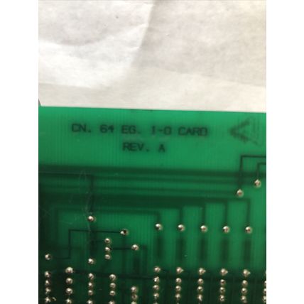 CN.64 EG. I-O CARD REV.A AC/A 07/97 94VO, i/o 2822 , CN 64 EG ,BW