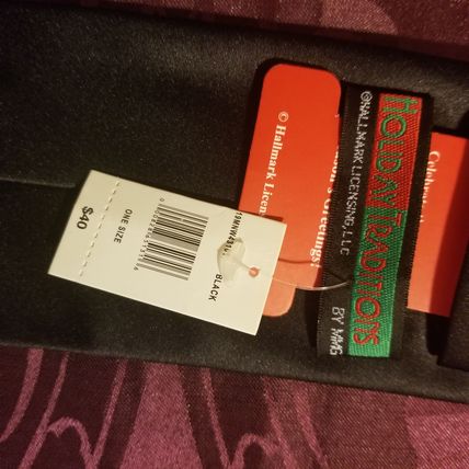 Hallmark NWT Holiday Necktie + Santa + Reindeer