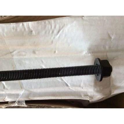 1 Epoxy Black farm gate hanger hook to bolt 12" x 12 mm (1/2 ") wooden gate post