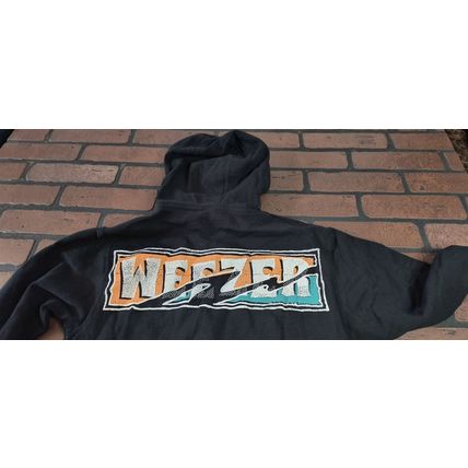 WEEZER - Rare Long Sleeve Zip-Up Hoodie ~BRAND NEW~ S M XL