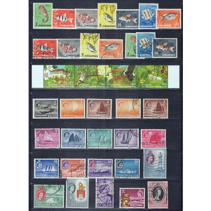 Singapore High Catalog Collection $89 Birds, Dance, KG6, ships ZAYIX 1223M0215