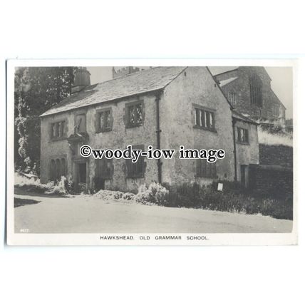 tq0202 - Cumbria - William Wordsworth's School,Hawkshead Old Grammar - postcard