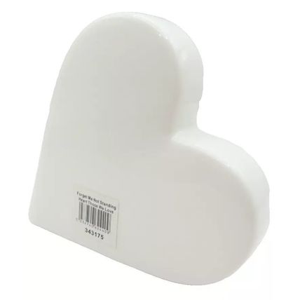 Heart Shaped Ornament with Verse & Robin Detail 9 CM Home Decor Gift Grief
