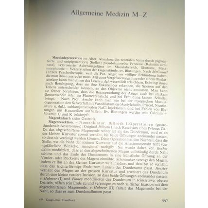 Diagnostisch-therapeutisches Handbuch der Ars medici by Max Ostermann. 2-Vol set
