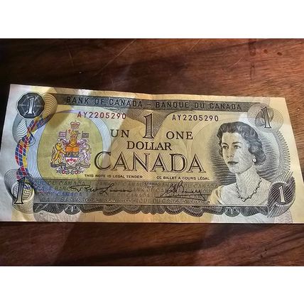 Canada 1 dollar 1973 ay2205290