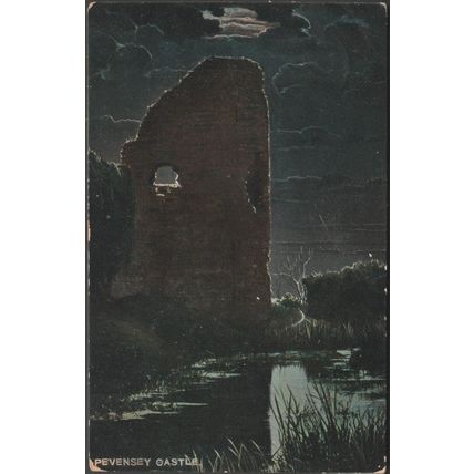 Pevensey Castle, Sussex, 1907 - Postcard